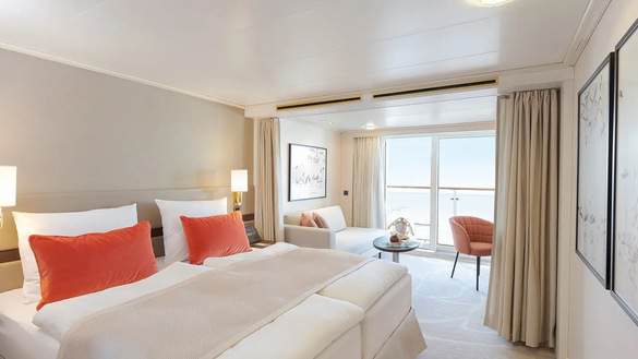 Hapag-Lloyd Cruises Ms Europa Veranda Suite Bedroom 1.jpg